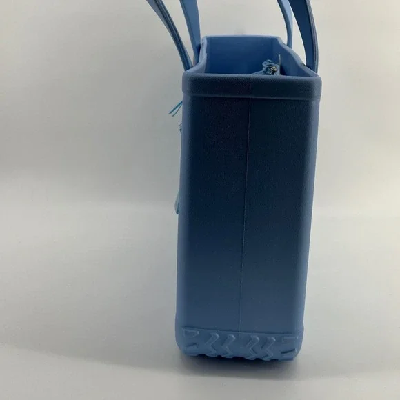 Bogg Bag Baby Tote Light Carolina on my Mind Blue Waterproof Washable Beach Bag - Picture 2 of 8